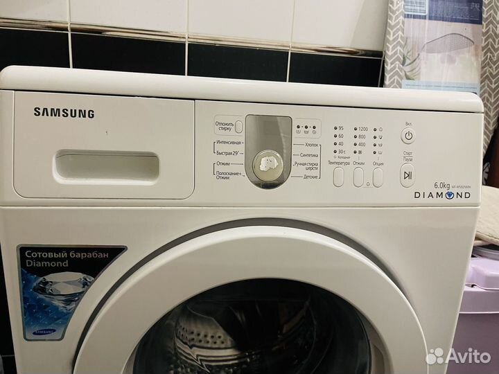 Стиральная машина samsung Diamond 6кг