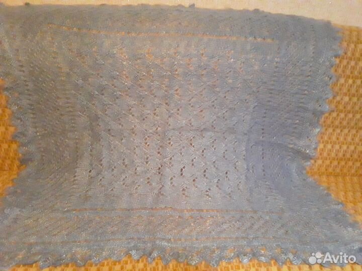 Пуховый платок/паутинка/шаль из козьего пуха