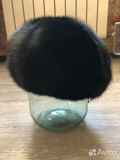 Норковый берет мягкий