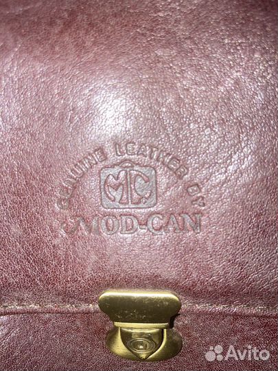 Барсетка кожаная мужская