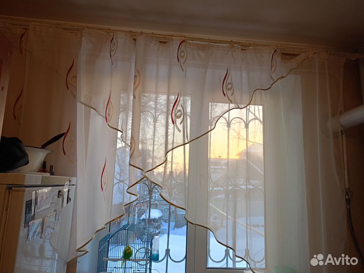 Тюль на кухню