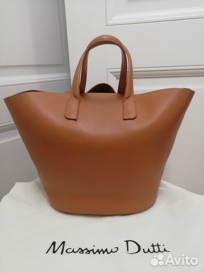 Сумка натуральная кожа Massimo Dytti