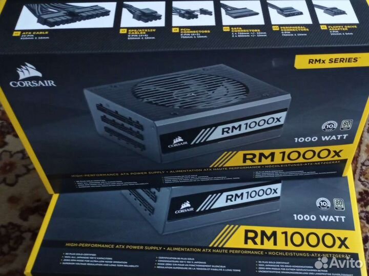 Бп Corsair RM 1000x