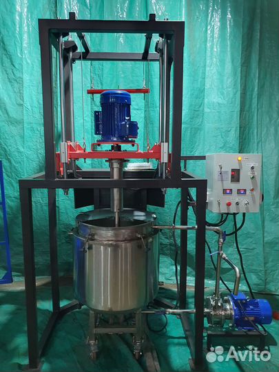 Диссольвер 7,5 кВт для Емкости 200-500л