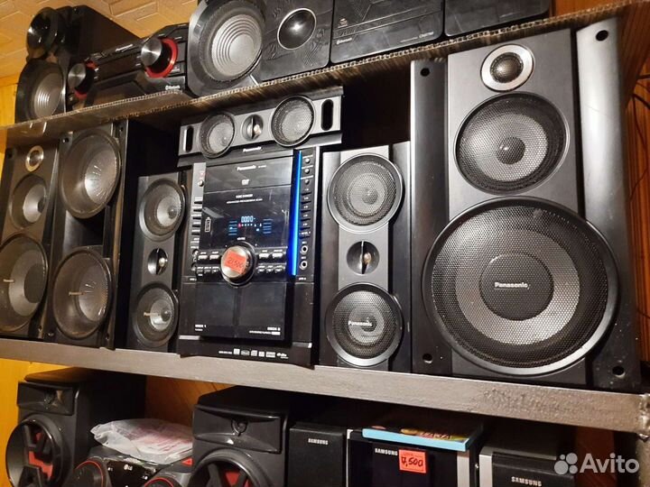 Муз.центры panasonic SA-VK 860,960 топовые разные