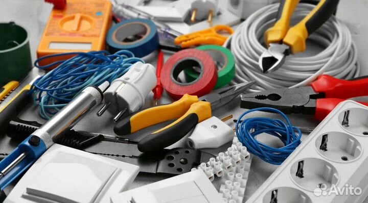 Светильники, провода, электромонтажная продукция