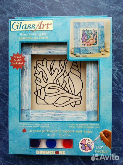 Набор для витражной росписи Dimensions Glass Art