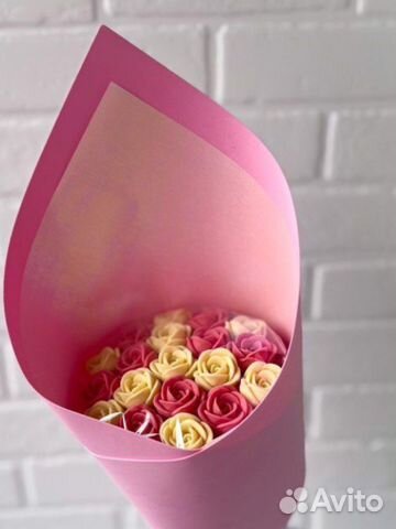 Съедобный букет из шоколадных роз