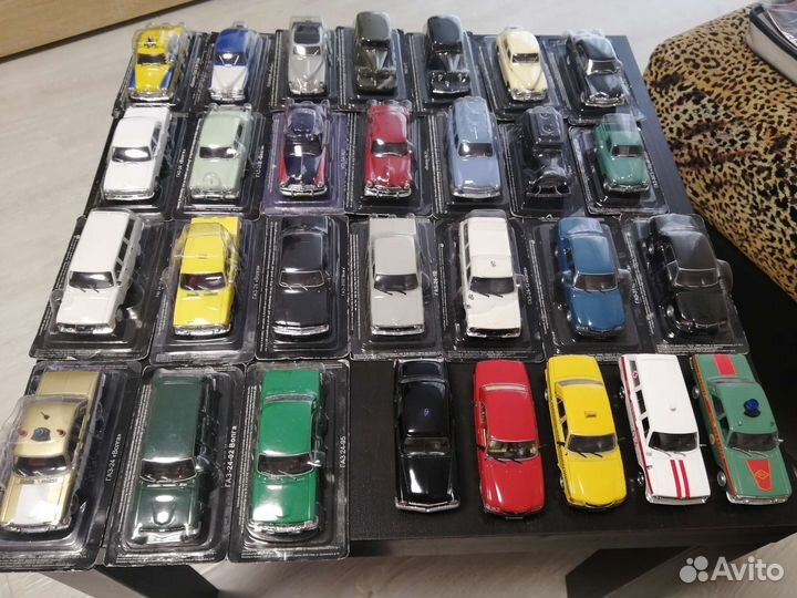 Автолегенды СССР 1/43 автомобили Газ Волга Победа