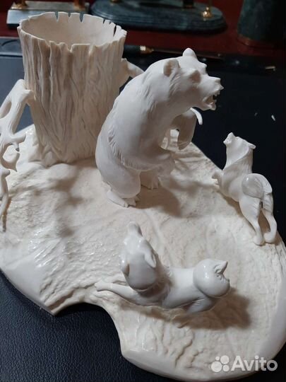 Статуэтка,скульптура из кости г.Тобольск