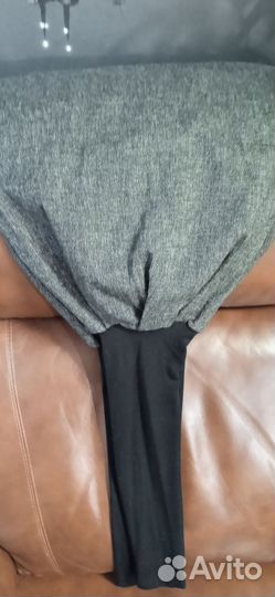 Шарф с рукавами, спина в тепле