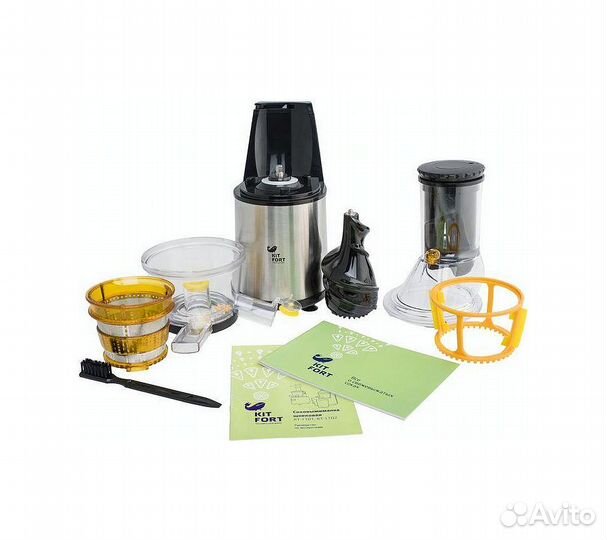 Соковыжималка Kitfort KT-1102 - 3 серая