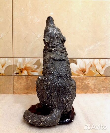 1960-е Серый Волк гипс Новый Год под елку