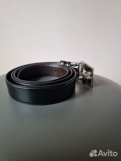 Новый двусторонний ремень Ermenegildo Zegna Оригин