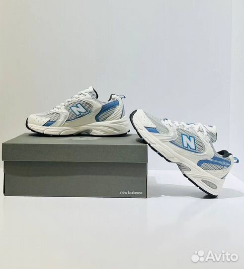 Женские кроссовки New Balance 530 White/Blue