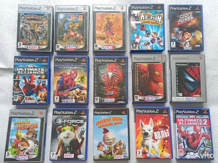 Игры для PS2 лицензия