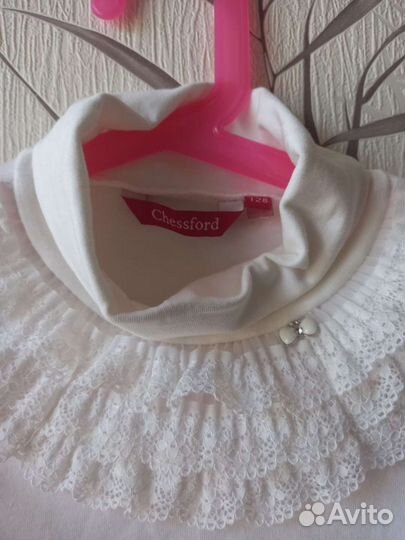 Блузка школьная 128 новая