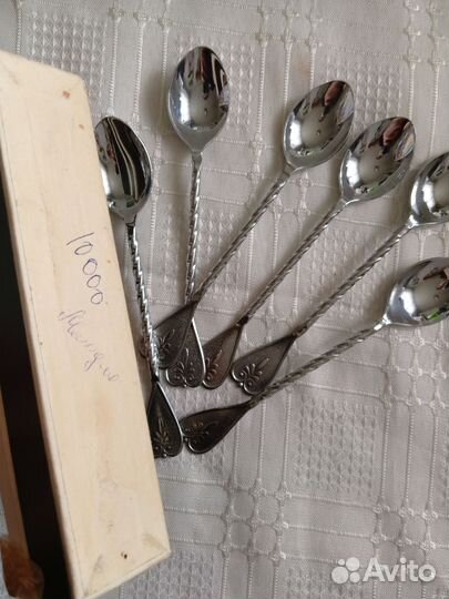 Чайные ложки мельхиор СССР