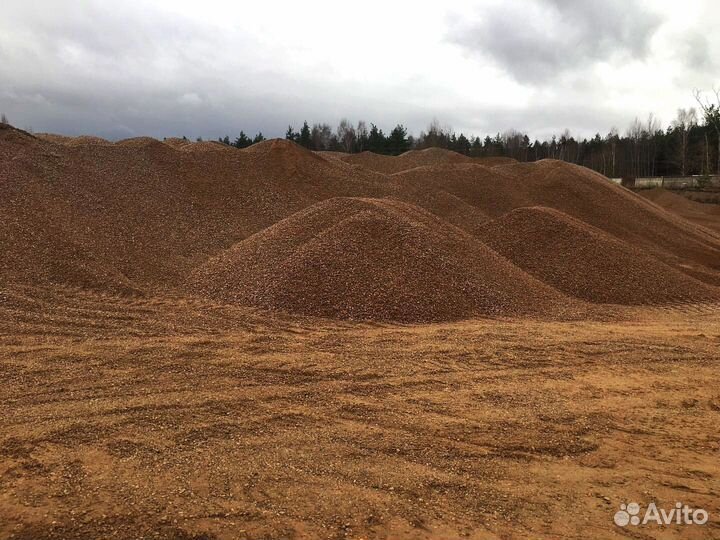 Щебень гравийный