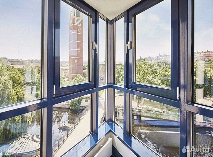 Окна алюминиевые в любое помещение