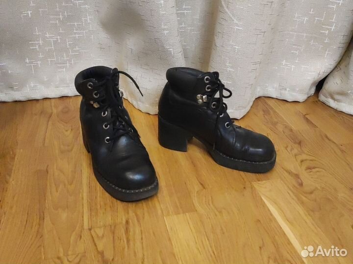 Ботинки на платформе