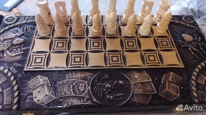 3 в1. нарды шахматы шашки