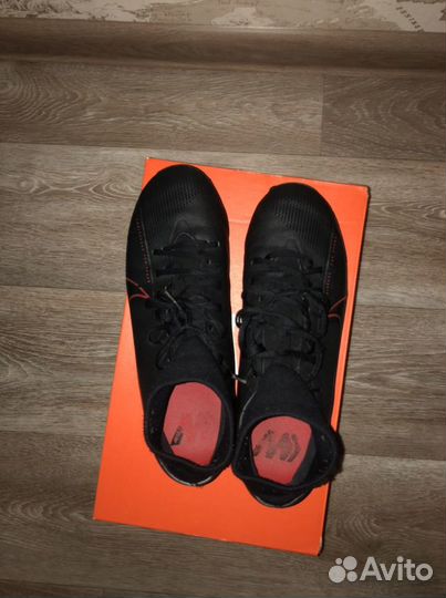 Бутсы nike mercurial superfly 7 fg/mg