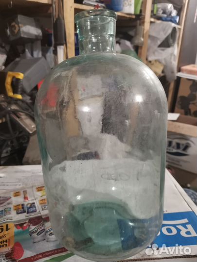 Бутыль стеклянная 10л