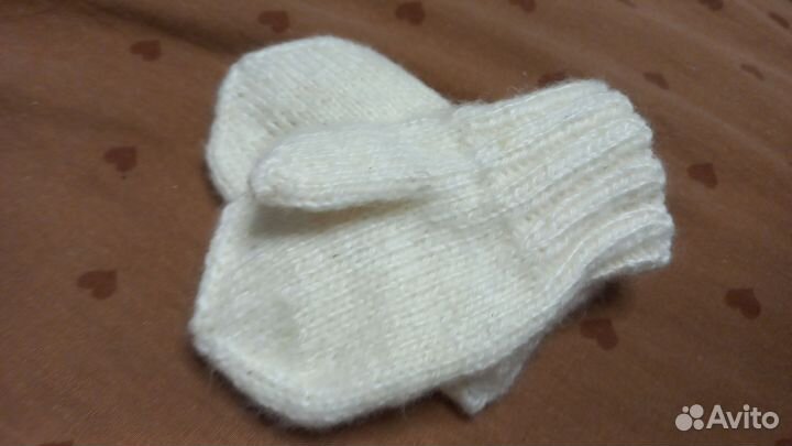 Варежки зимние детские