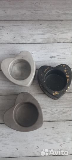 Подсвечник из гипса