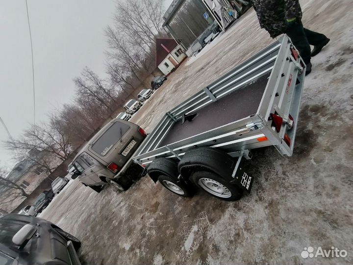 Прицеп двухосный мзса 817730.022