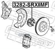 Ступица cadillac SRX 10- 3282srxiimf Febest