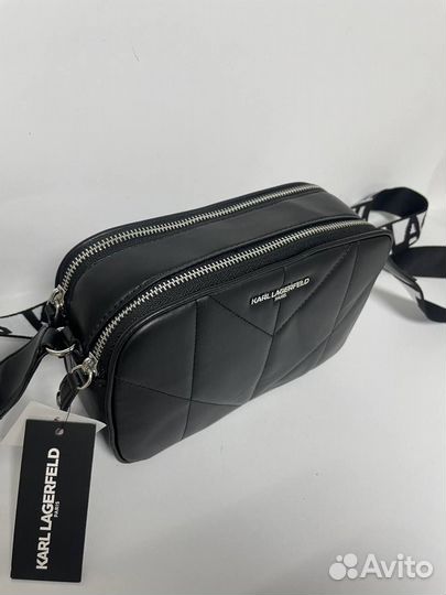 Сумка Karl lagerfeld maybelle crossbody black purs