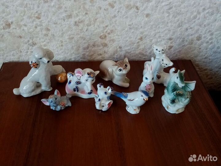 Фарфоровые статуэтки времен СССР