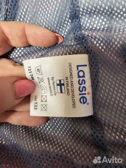 Ветровка на девочку 122