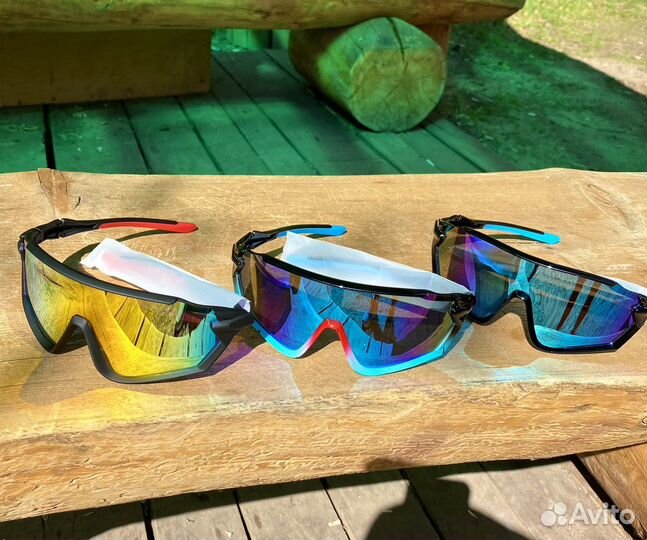 Спортивные очки для бега и велоспорта