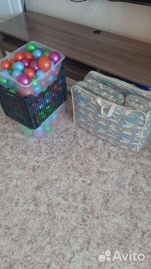 Сухой бассейн с шариками бу