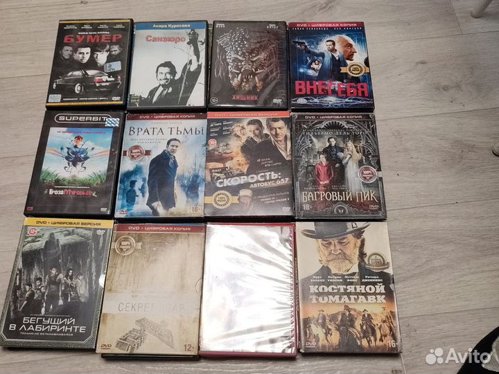 40 dvd дисков с фильмами