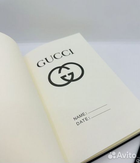 Gucci блокнот