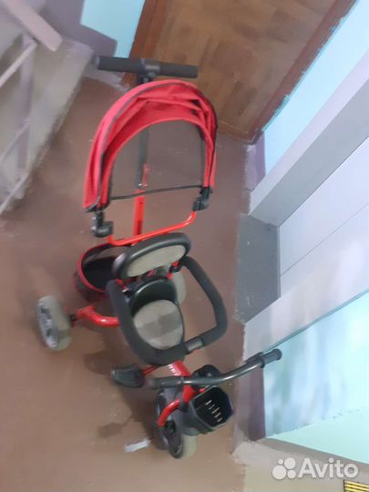 Детский трехколесный велосипед бу