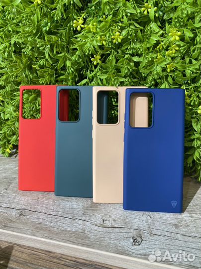 Чехол силиконовый Samsung Note 20 ultra