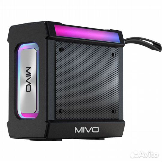 Портативная bluetooth колонка mivo M41 /IPX6/RGB