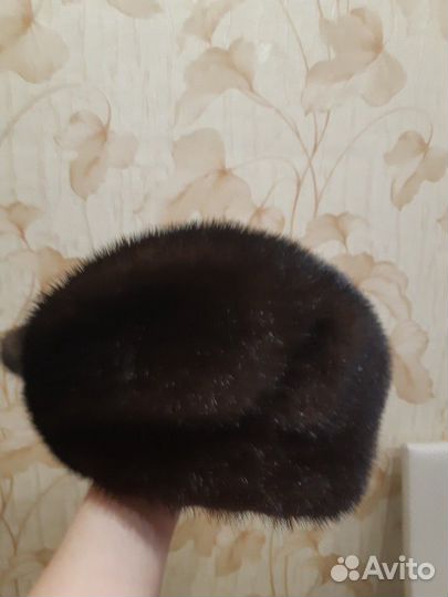 Берет норковый