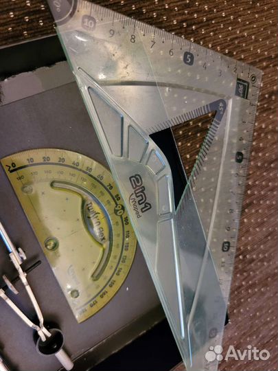 Набор для черчения Циркули, линейки