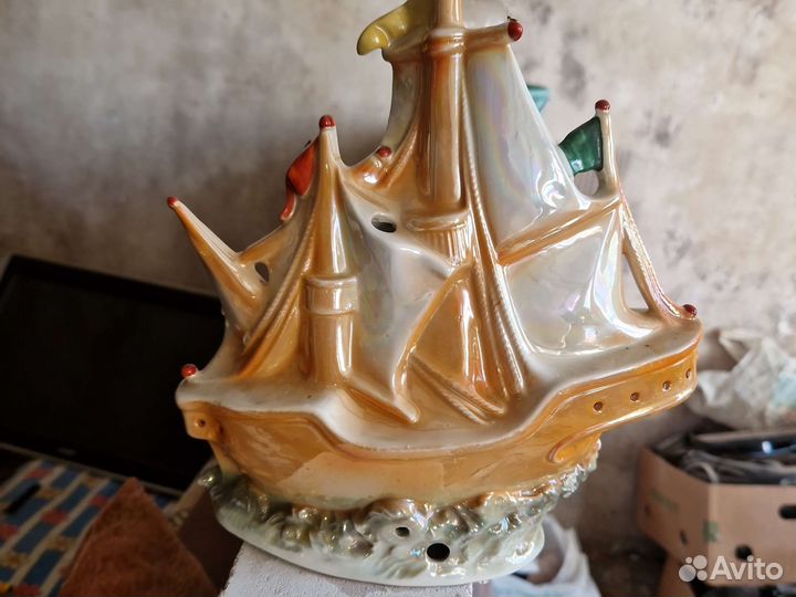 Фарфоровый корабль РСФСР