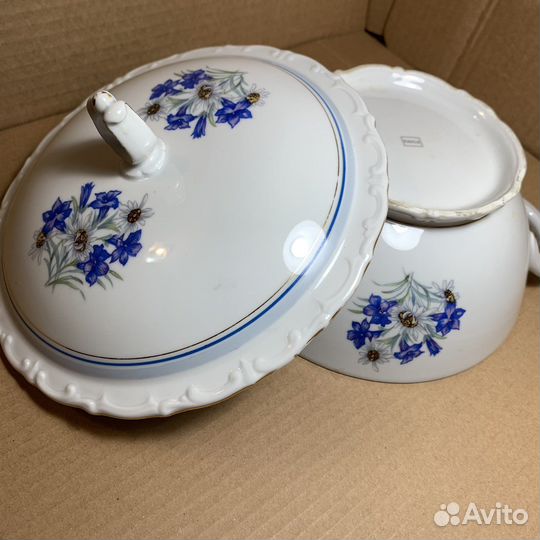 Набор столовой посуды kahla, прямоугольное клеймо