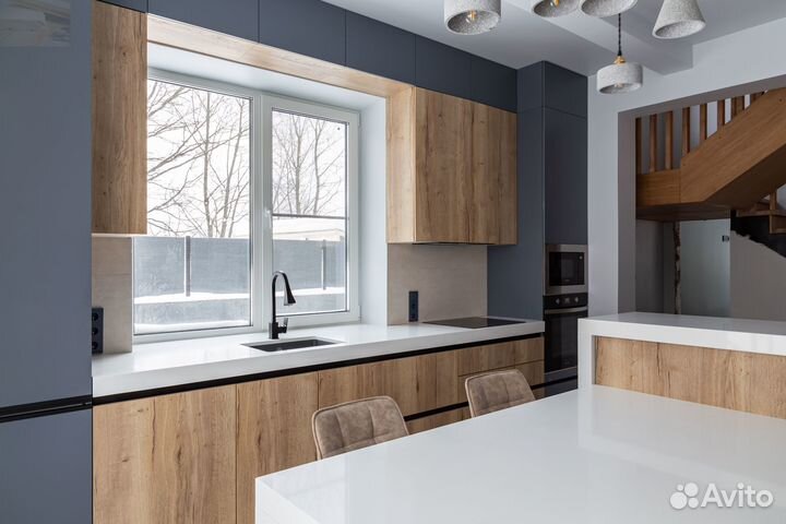 Кухня все размеры с островом под заказ