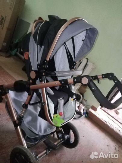 Коляска 2 в 1 luxmom