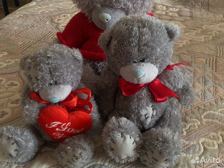 Мягкие игрушки, много разных