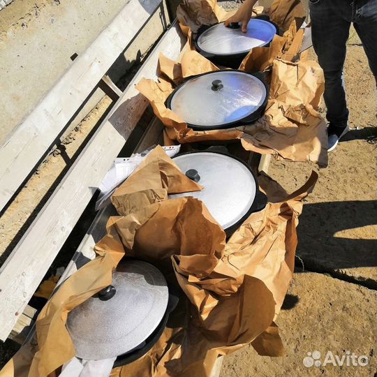 Казан чугунный 16л премиум Узбекистан + шумовка